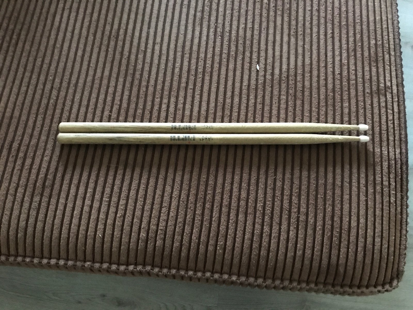Gebruikte drumstokken, 5B, met nylon tips, Ophalen, Gebruikt, Overige merken