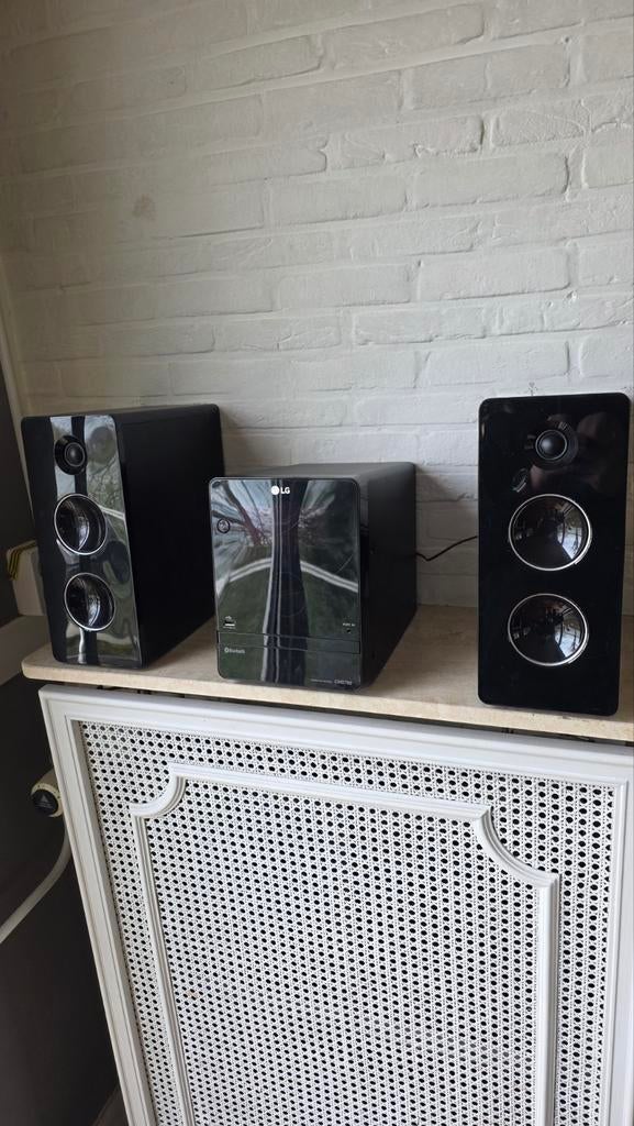 LG Micro Hi-Fi System CM2760 met speakers, Overige merken, Gebruikt, Ophalen of Verzenden, Microset