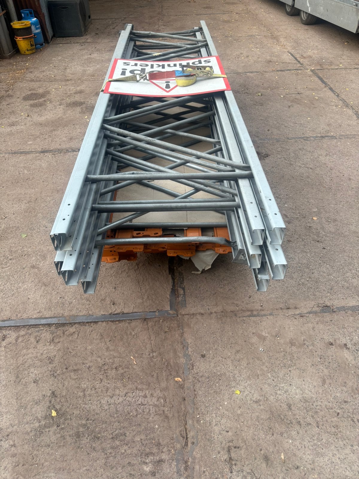 Palletstelling/stelling, Ophalen, Zo goed als nieuw