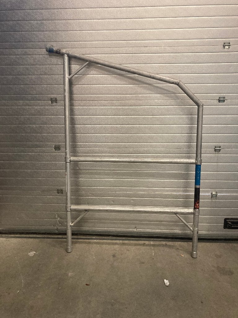 Aluminium gevelsteiger, Doe-het-zelf en Verbouw, Steigers, Ophalen, Gebruikt, Gevelsteiger, 2 tot 5 meter