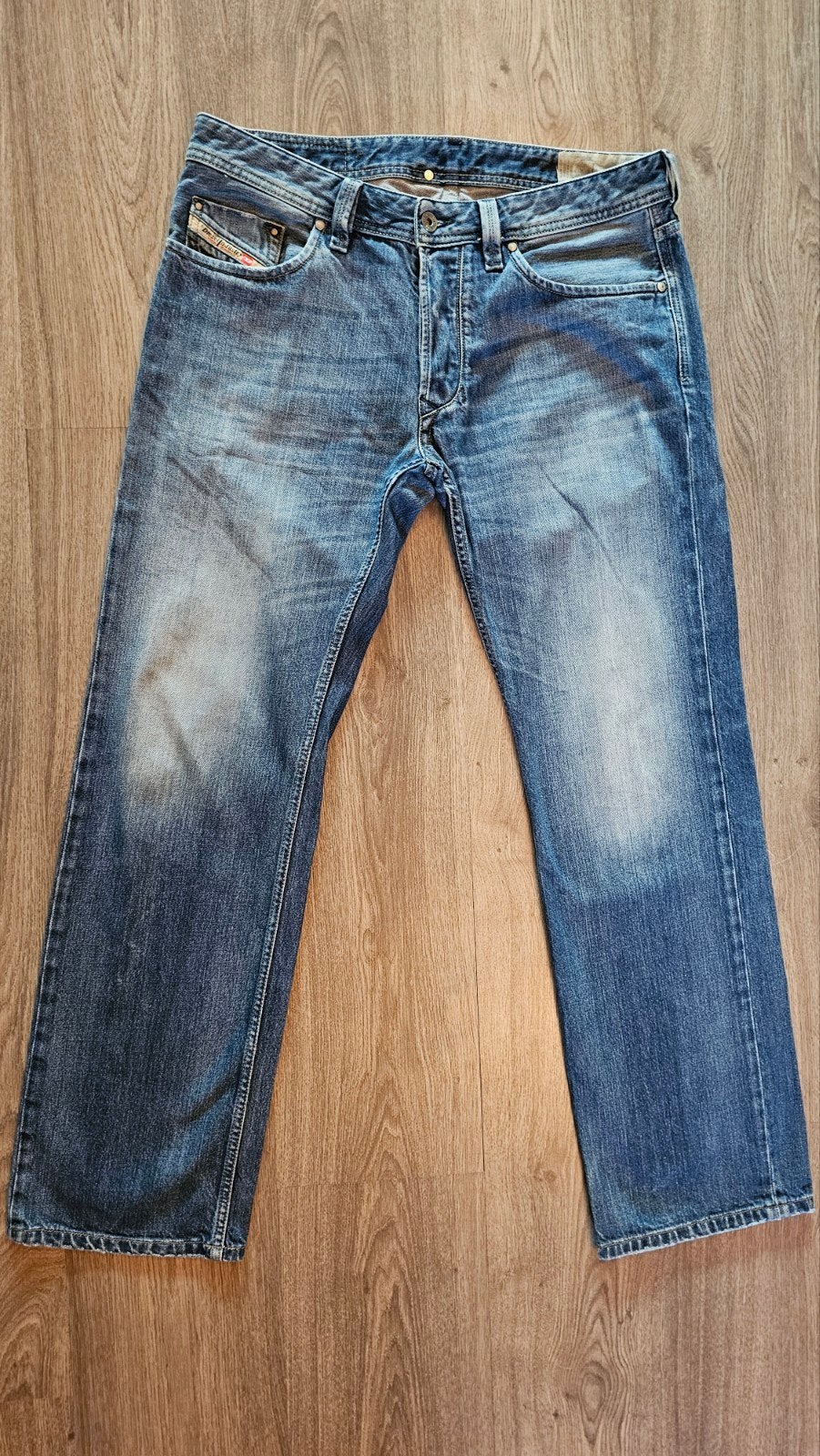 Diesel LARKEE W32 L30 * 32x30 STRAIGHT #D3424, Diesel, Blauw, Diesel, W32 (confectie 46) of kleiner