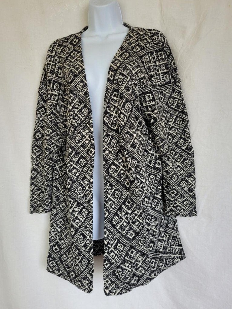 Leuk zwart-wit damesvest mt M merk Only, Maat 38/40 (M), ., Zwart, Ophalen of Verzenden