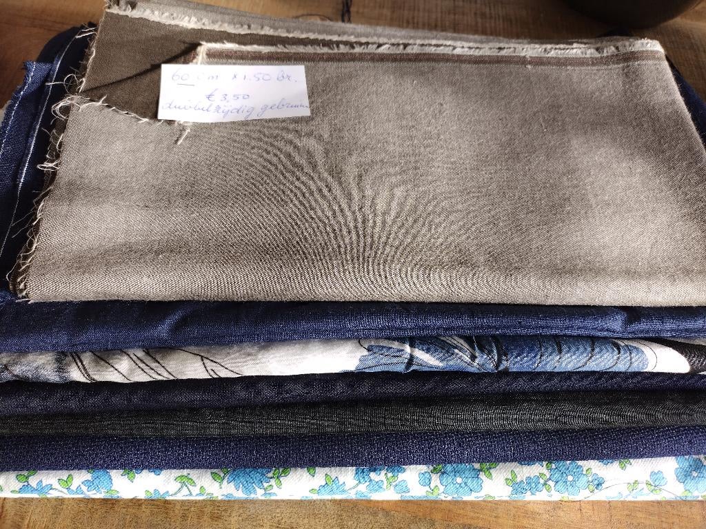 Te koop aangeboden: Diverse stoffen pnr. 7 , Hobby en Vrije tijd, Stoffen en Lappen, Nieuw, Katoen, 120 cm of meer, 200 cm of meer