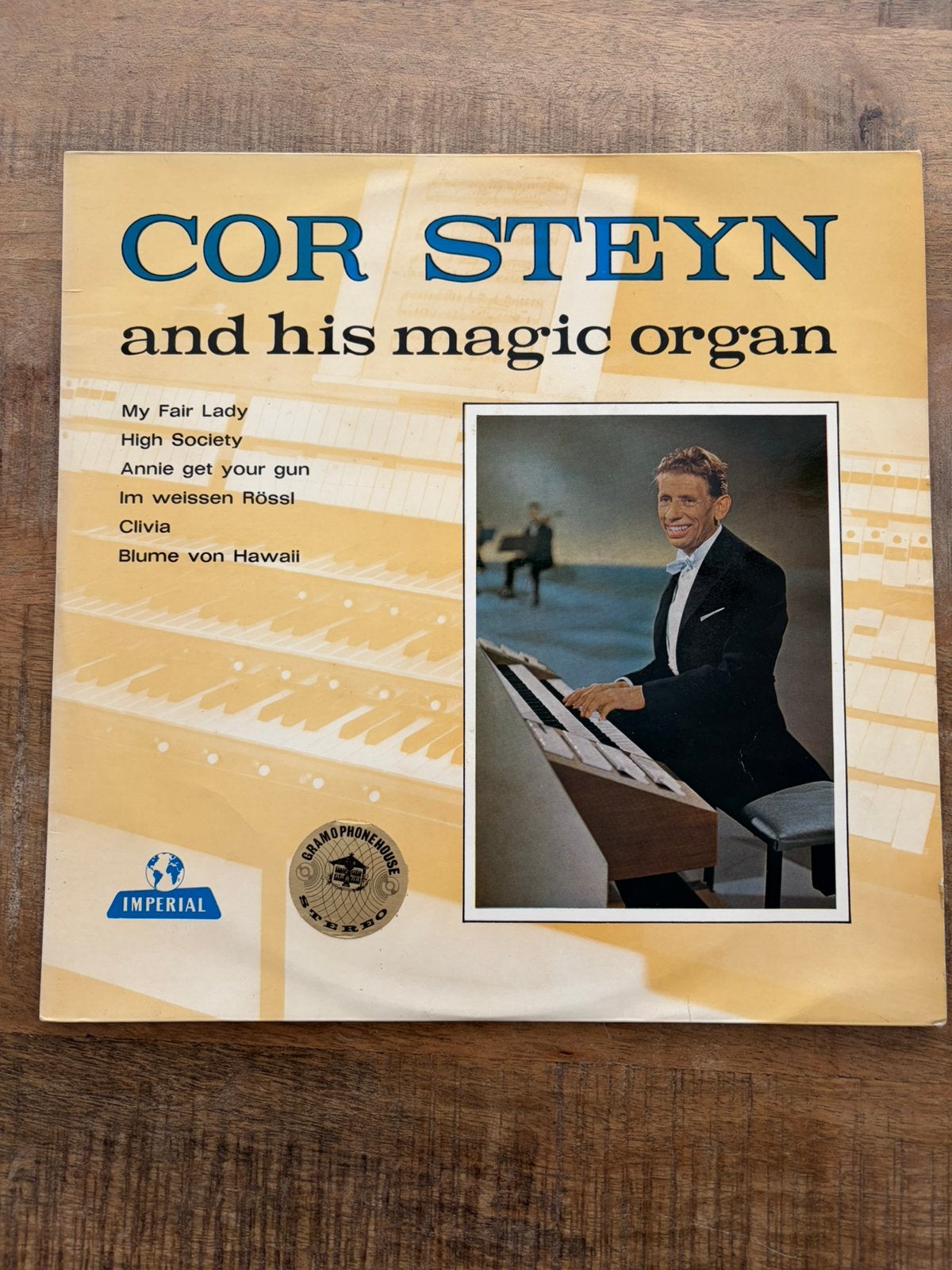 Cor Steyn and his Magic Organ LP - 2 albums, Ophalen of Verzenden, Gebruikt, 12 inch, Pop