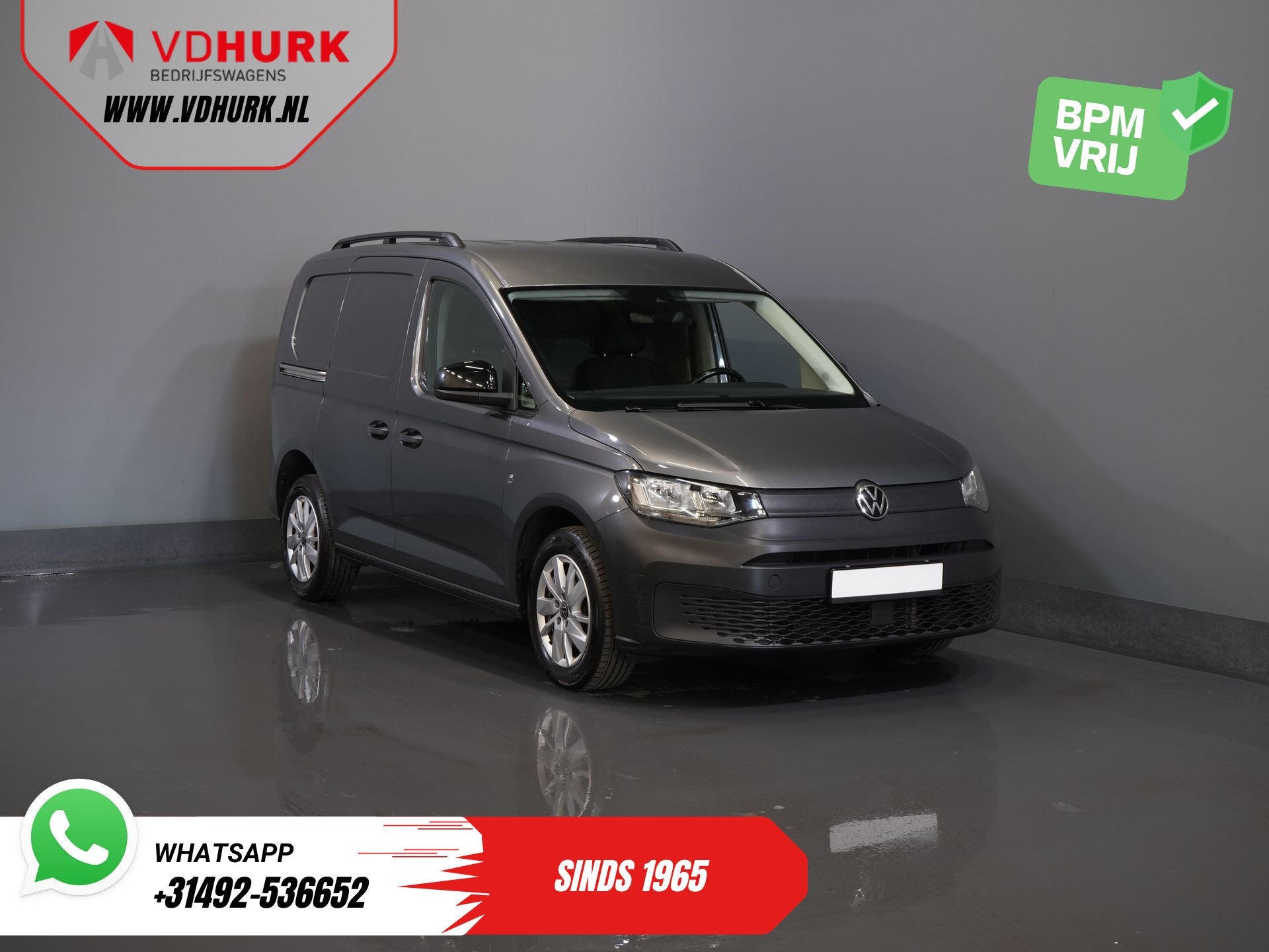 Volkswagen Caddy Cargo 2.0 TDI 125 pk DSG Aut. Standkachel/, Gebruikt, 4 cilinders, Volkswagen, 122 pk