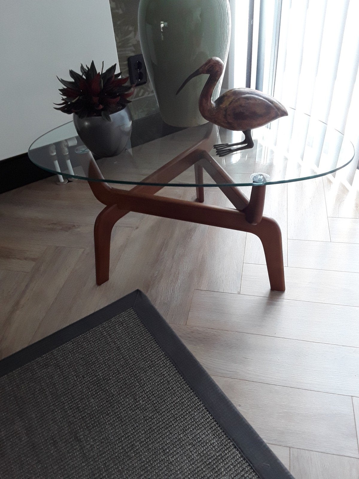salon/ bijzettafel., Huis en Inrichting, Tafels | Salontafels, Ophalen, Rond, 50 tot 100 cm, 50 tot 100 cm