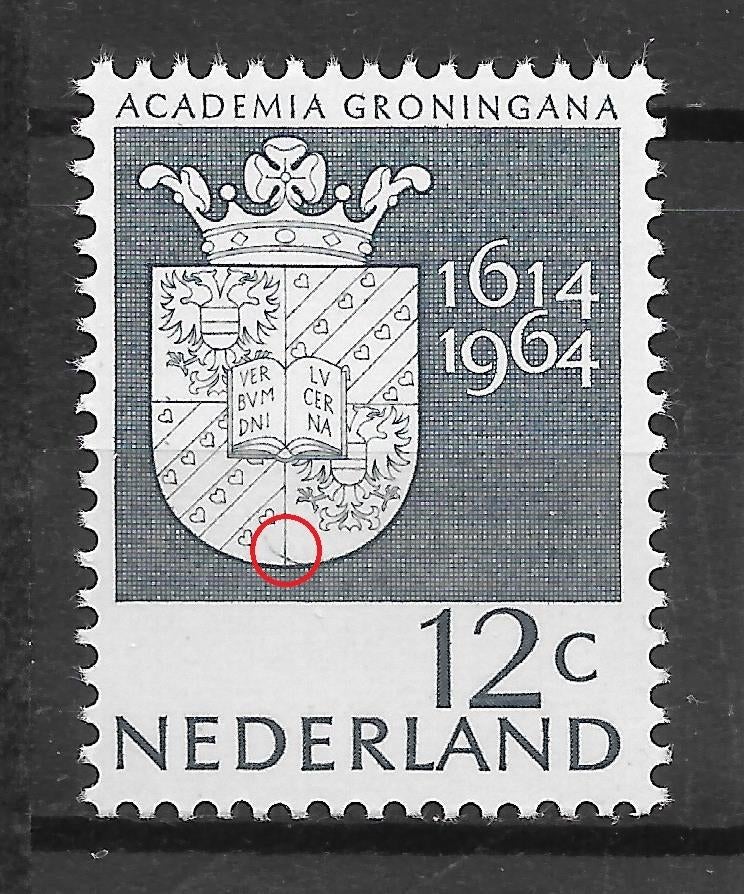 Plaatfout 816P postfris cw 9,00, Postzegels en Munten, Ophalen of Verzenden