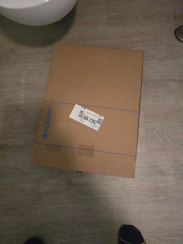 Nieuw Geberit wandcloset toiletpot, wit, Ophalen of Verzenden