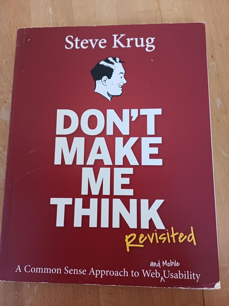 Don't Make Me Think, Revisited - Steve Krug, Ophalen of Verzenden, Gelezen, Overige onderwerpen, Steve Krug