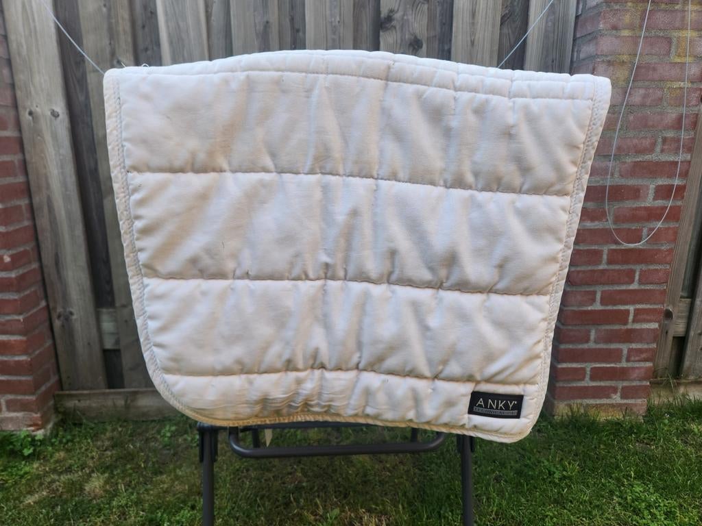 Anky Technical Pad wit dressuur zadeldek, Dieren en Toebehoren, Ophalen, Gebruikt