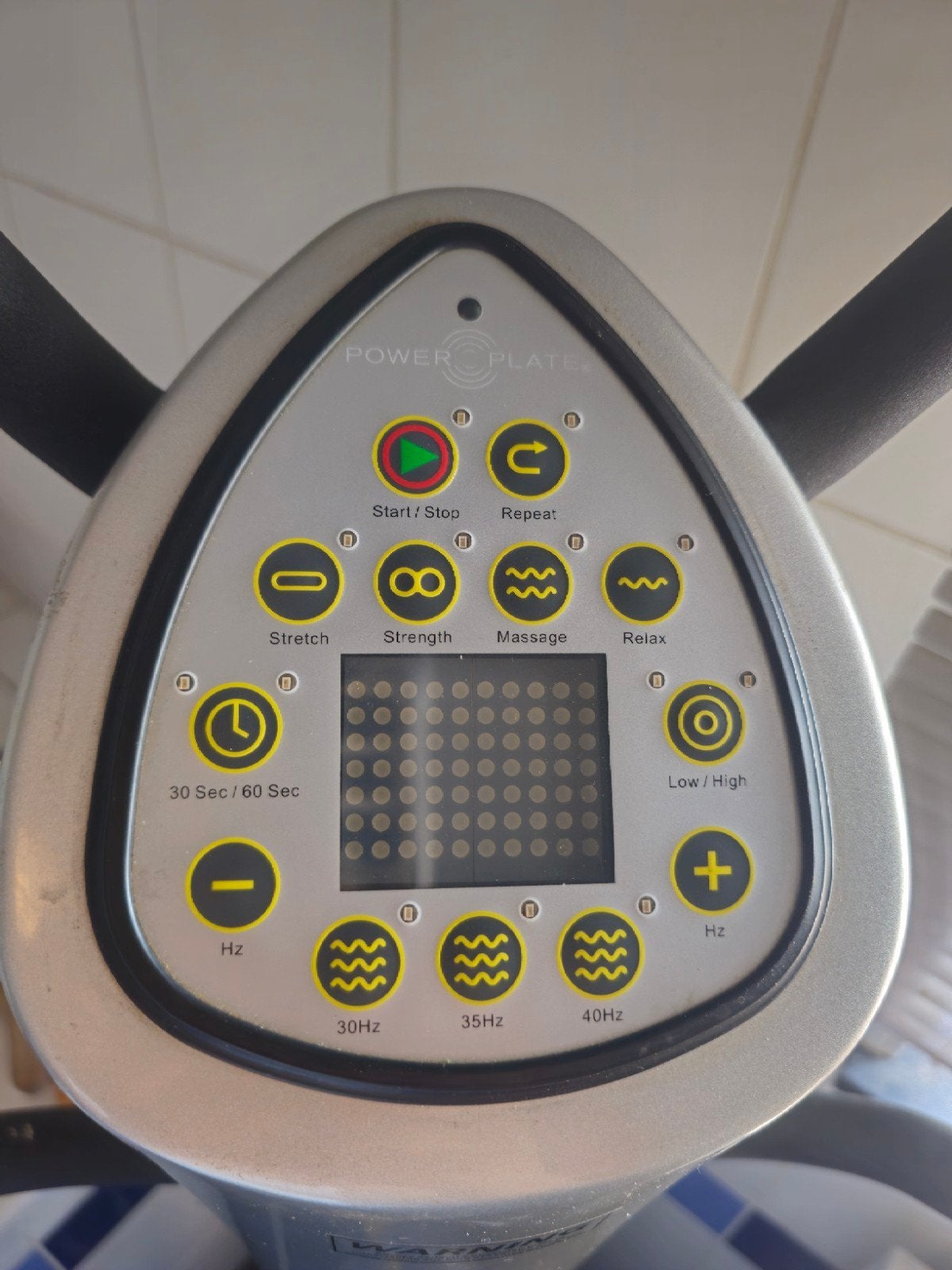 Power Plate my5 met instructieposter - Zo goed als nieuw, Ophalen of Verzenden