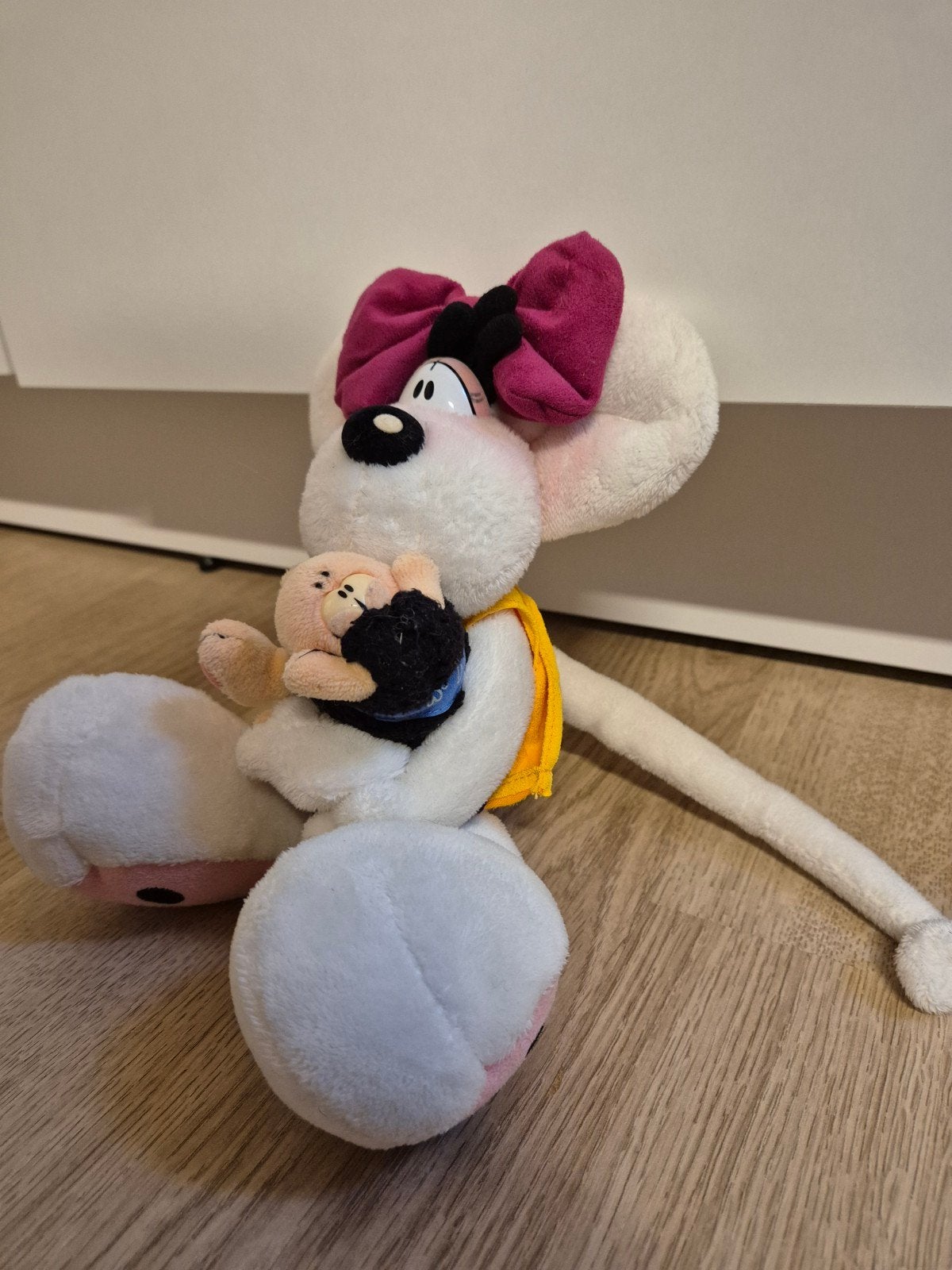 Diddlina knuffel met schaapje Diddl, Verzamelen, Diddl, Ophalen of Verzenden