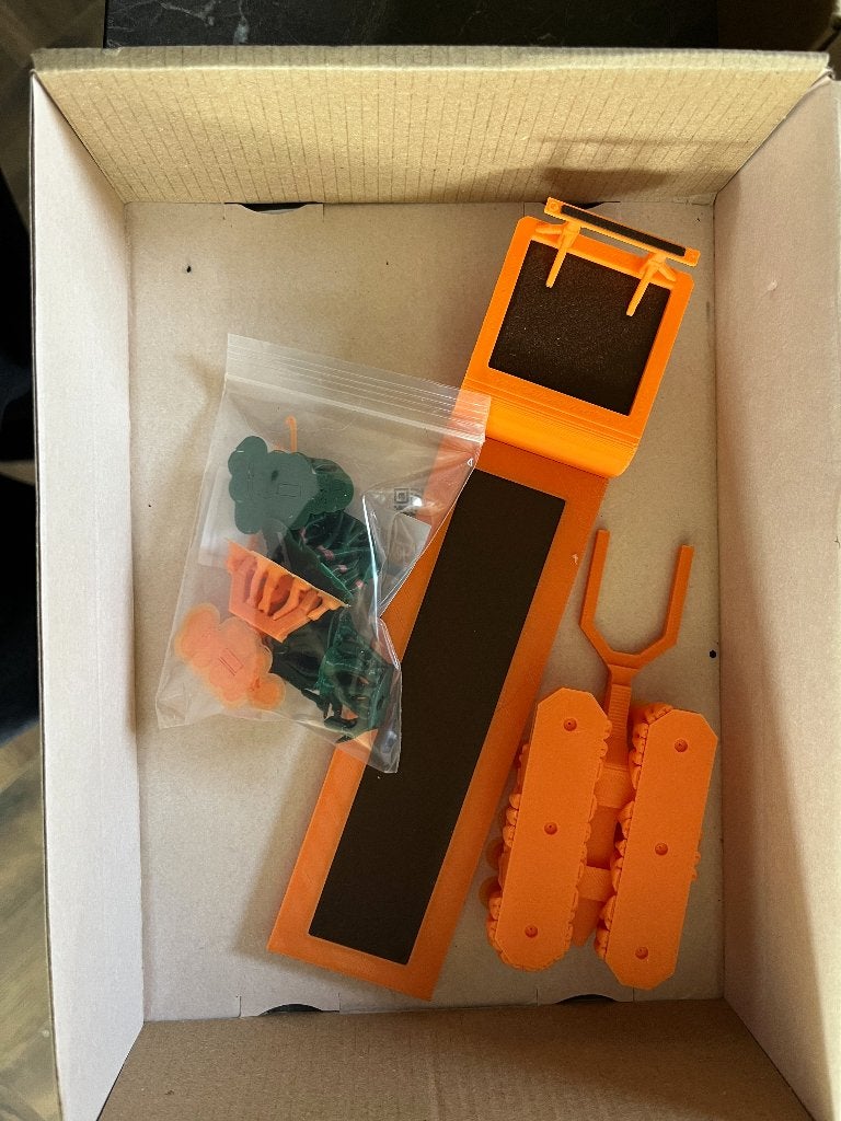 3D geprinten 3as spoorloper b-keuze (Doos 8), Overige merken, 3D Modelleur VDEIJK, -, -
