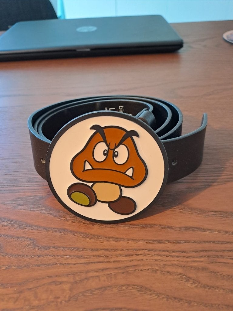 Super Mario Goomba Riem (2011), Ophalen, Nintendo, Zwart, Zo goed als nieuw