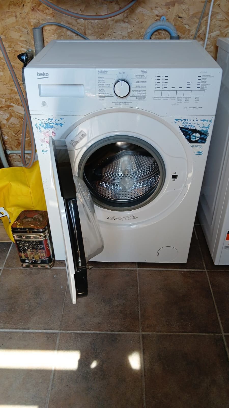 Te koop aangeboden, Witgoed en Apparatuur, Ophalen, Zo goed als nieuw, 1200 tot 1600 toeren, 85 tot 90 cm