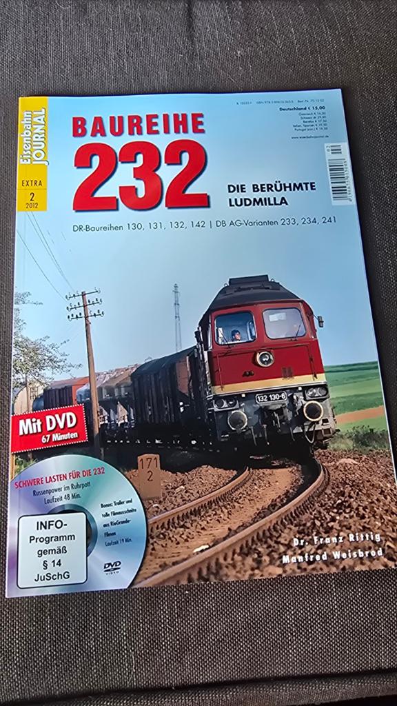 Eisenbahn Journal Extra 2/2012: Baureihe 232 Ludmilla + DVD, Ophalen of Verzenden, Gelezen, Overige typen