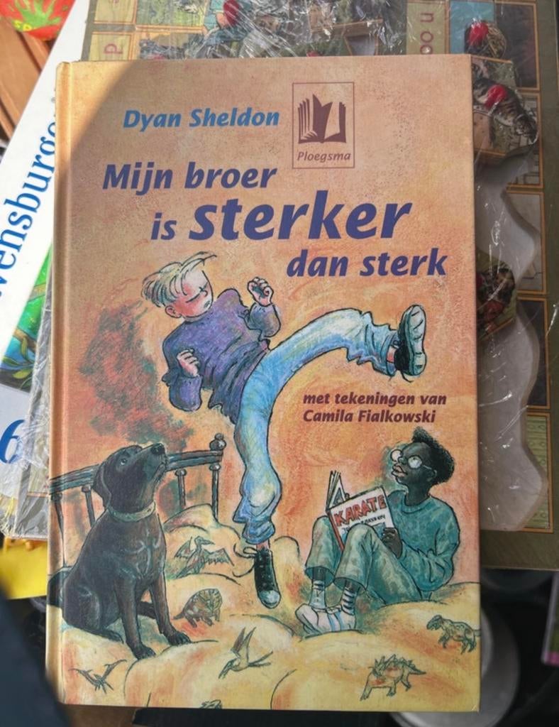Mijn broer is sterker dan sterk - Dyan Sheldon, Ophalen of Verzenden, Zo goed als nieuw, Fictie algemeen