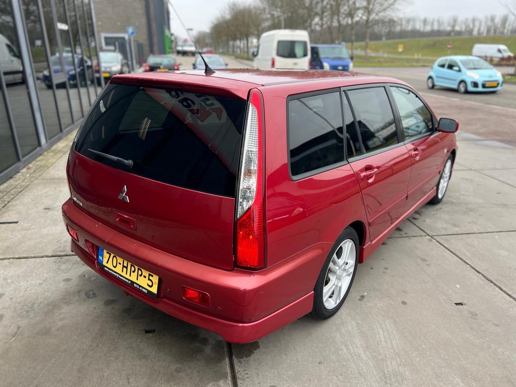Mitsubishi Lancer Station Wagon 1.6 Intense - AIRCO - Elekt, Auto's, Voorwielaandrijving, Stof, Gebruikt, Zwart