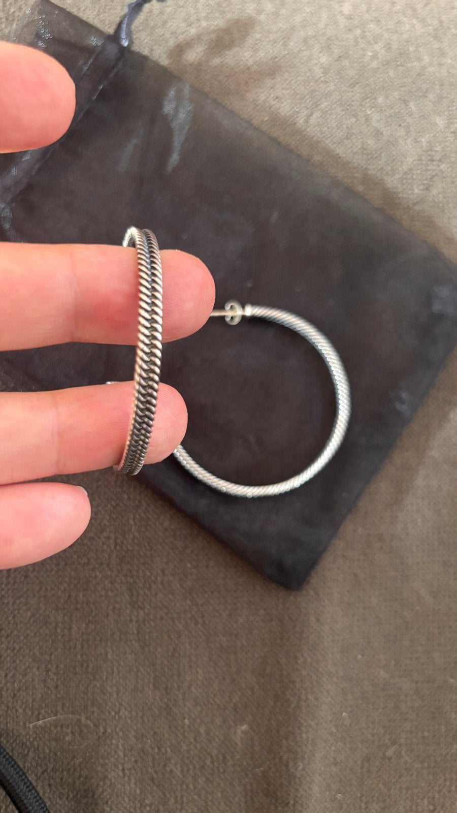 Buddha to Buddha Zilveren oorbellen, Sieraden, Tassen en Uiterlijk, Oorbellen, Ophalen of Verzenden, Zo goed als nieuw, Zilver