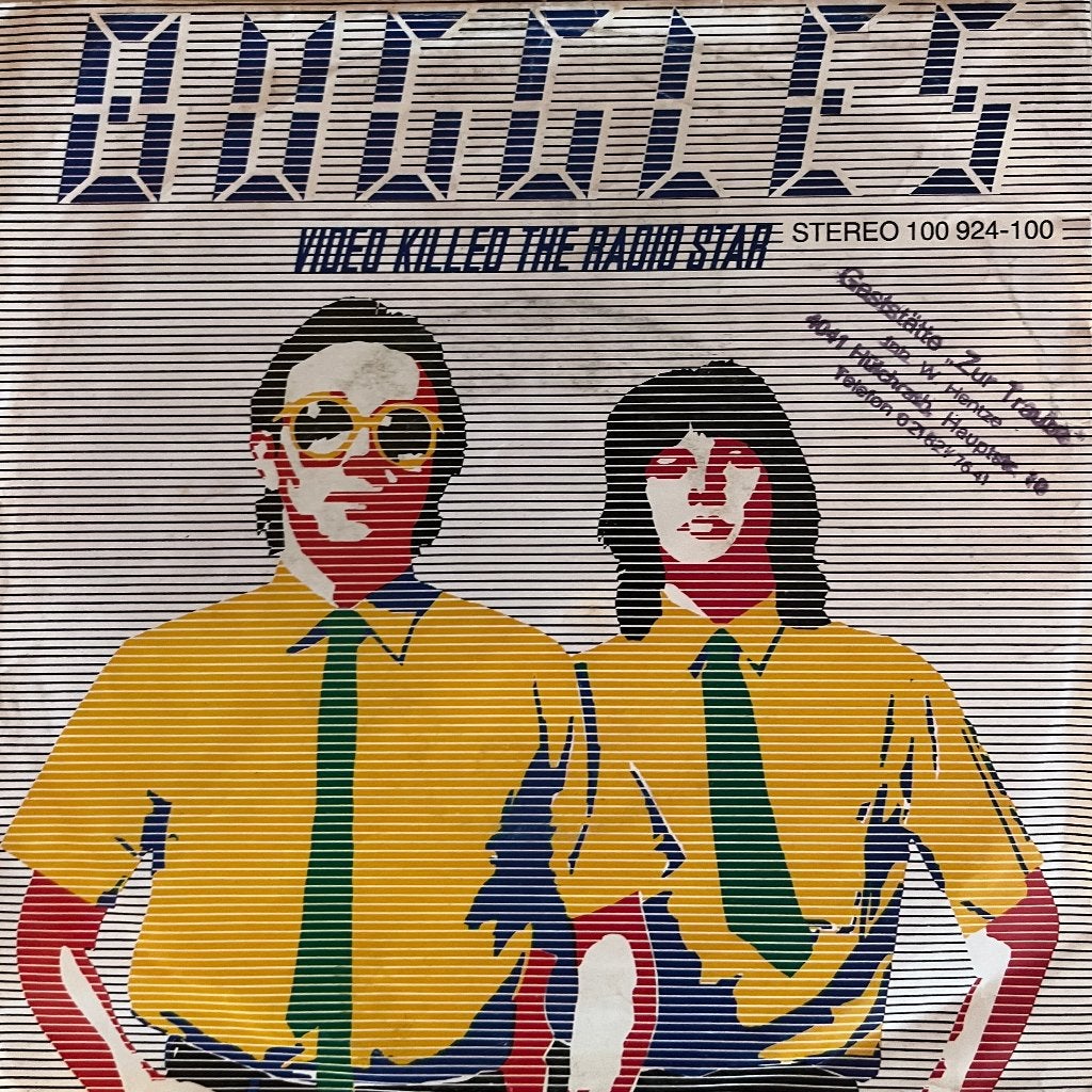 Buggles - Video killed the radio star, Gebruikt, 7 inch, Ophalen of Verzenden, Beschermende buitenhoes