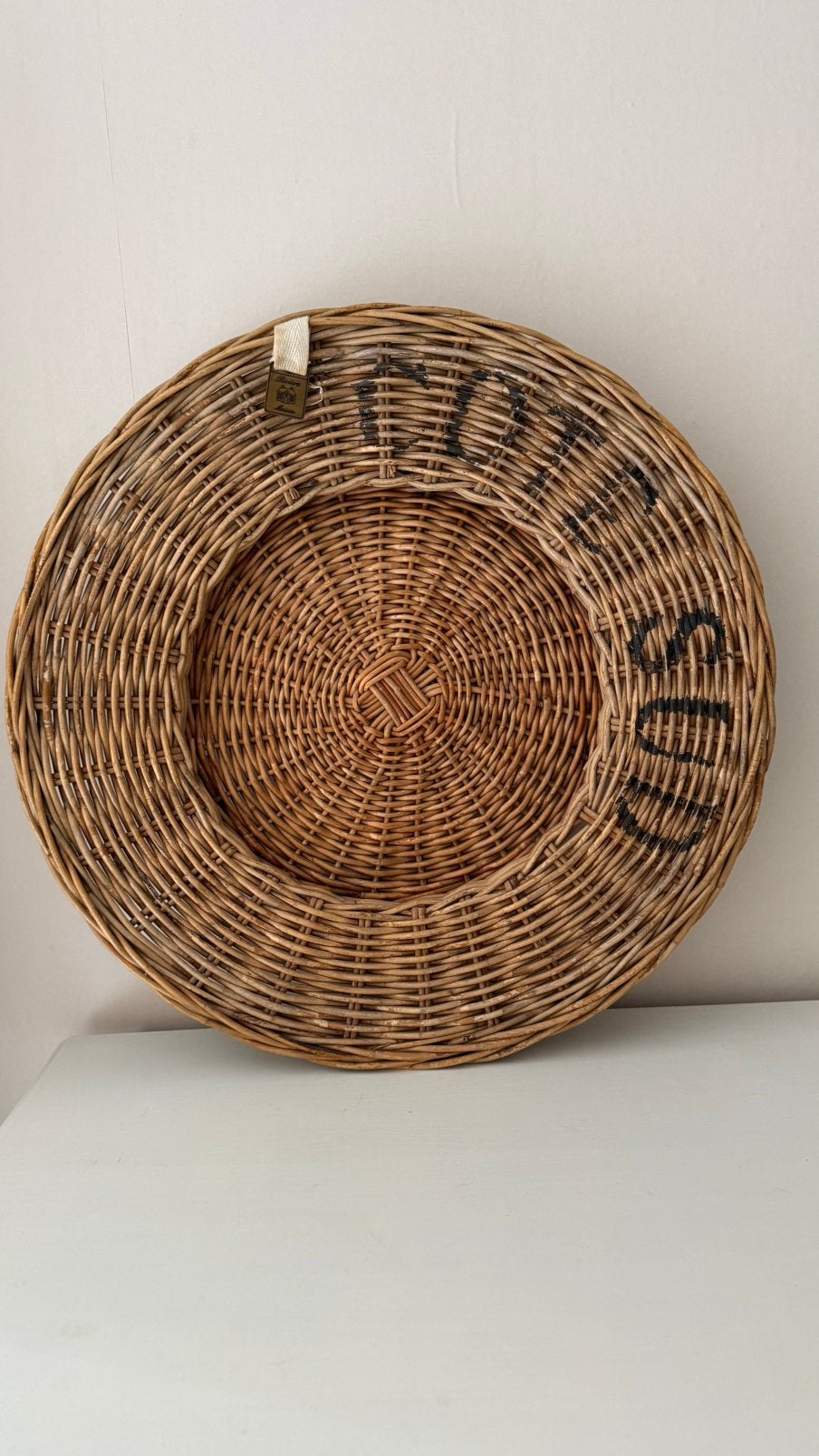 Rivièra Maison Rotan schaal, Ophalen of Verzenden, Zo goed als nieuw, Rond, Riet