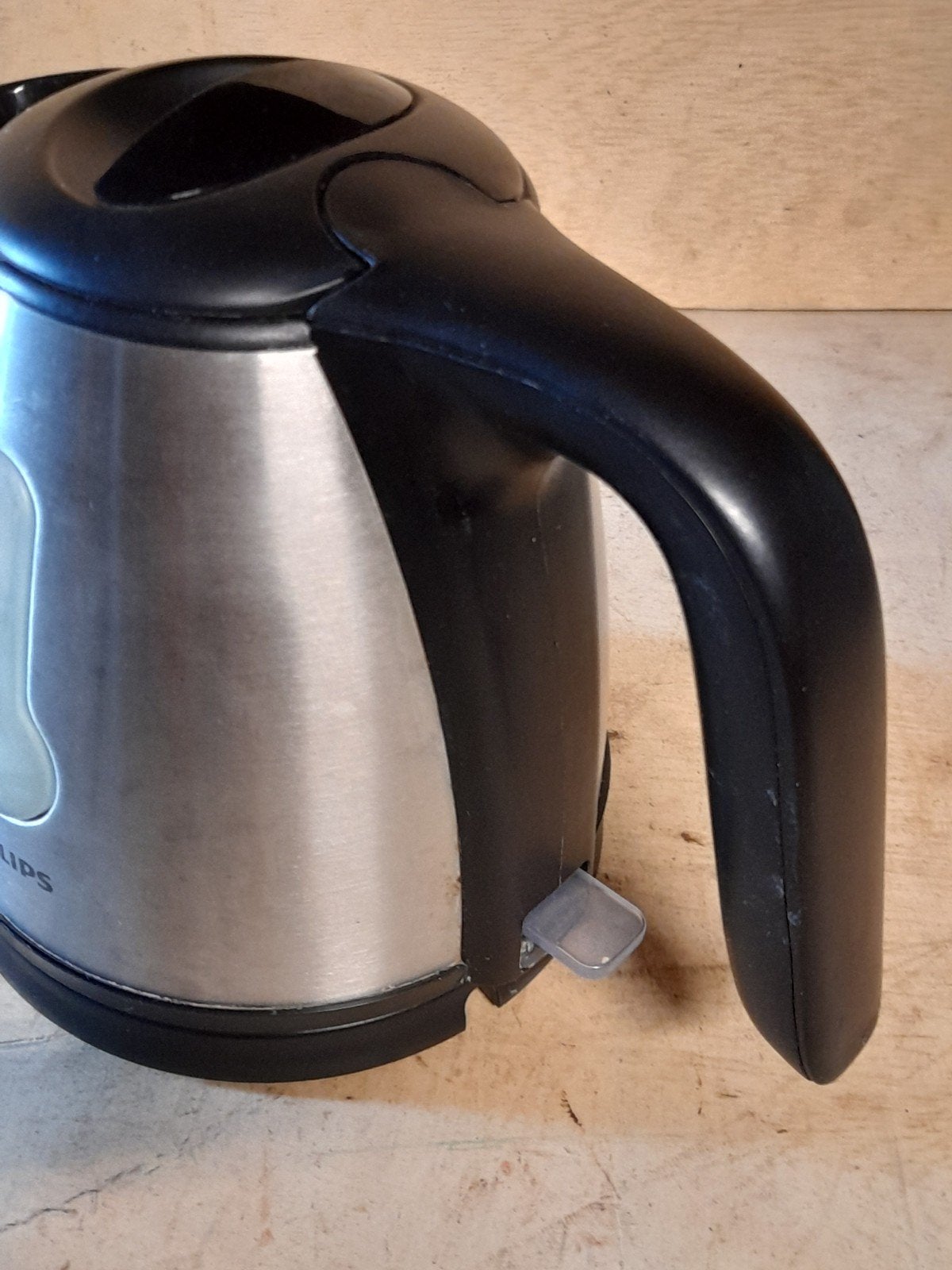 Philips elektrische waterkoker, Witgoed en Apparatuur, 1 tot 2 liter, Ophalen of Verzenden, Zo goed als nieuw, Rvs