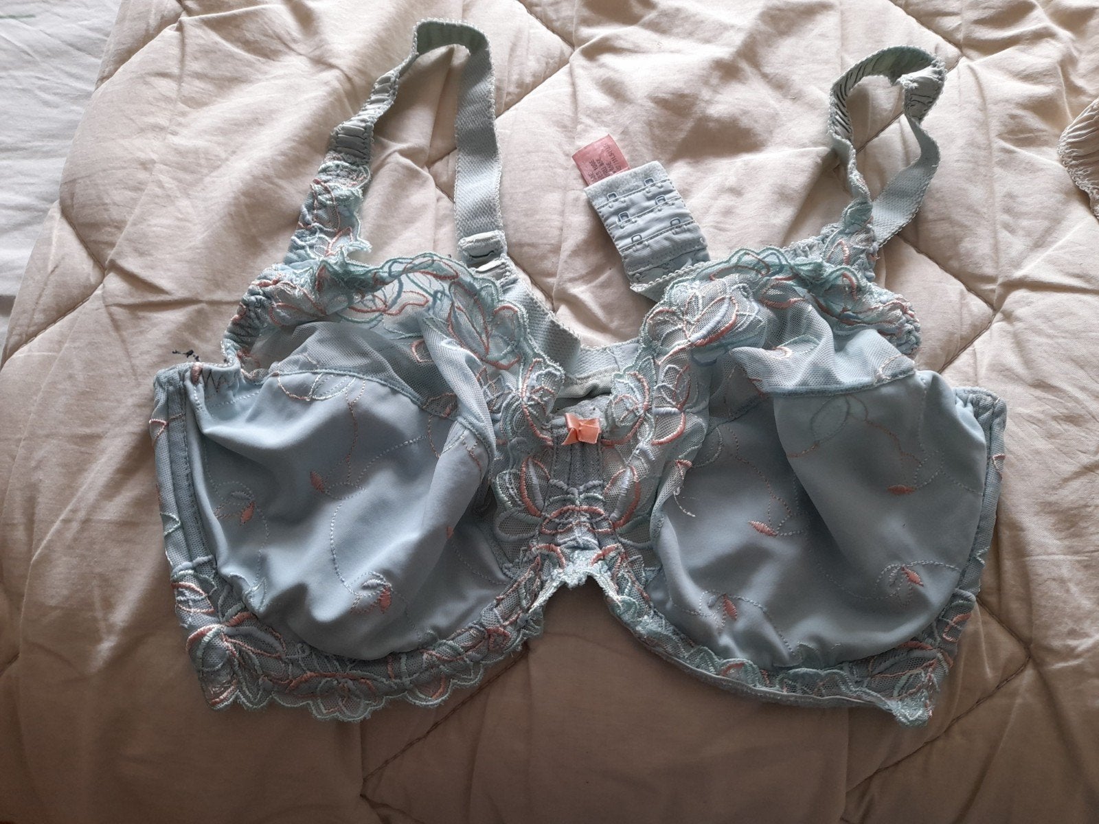 Hunkemöller Diva BH - Lichtblauw - Maat 85E, Hunkemöller, Verzenden, Blauw, BH