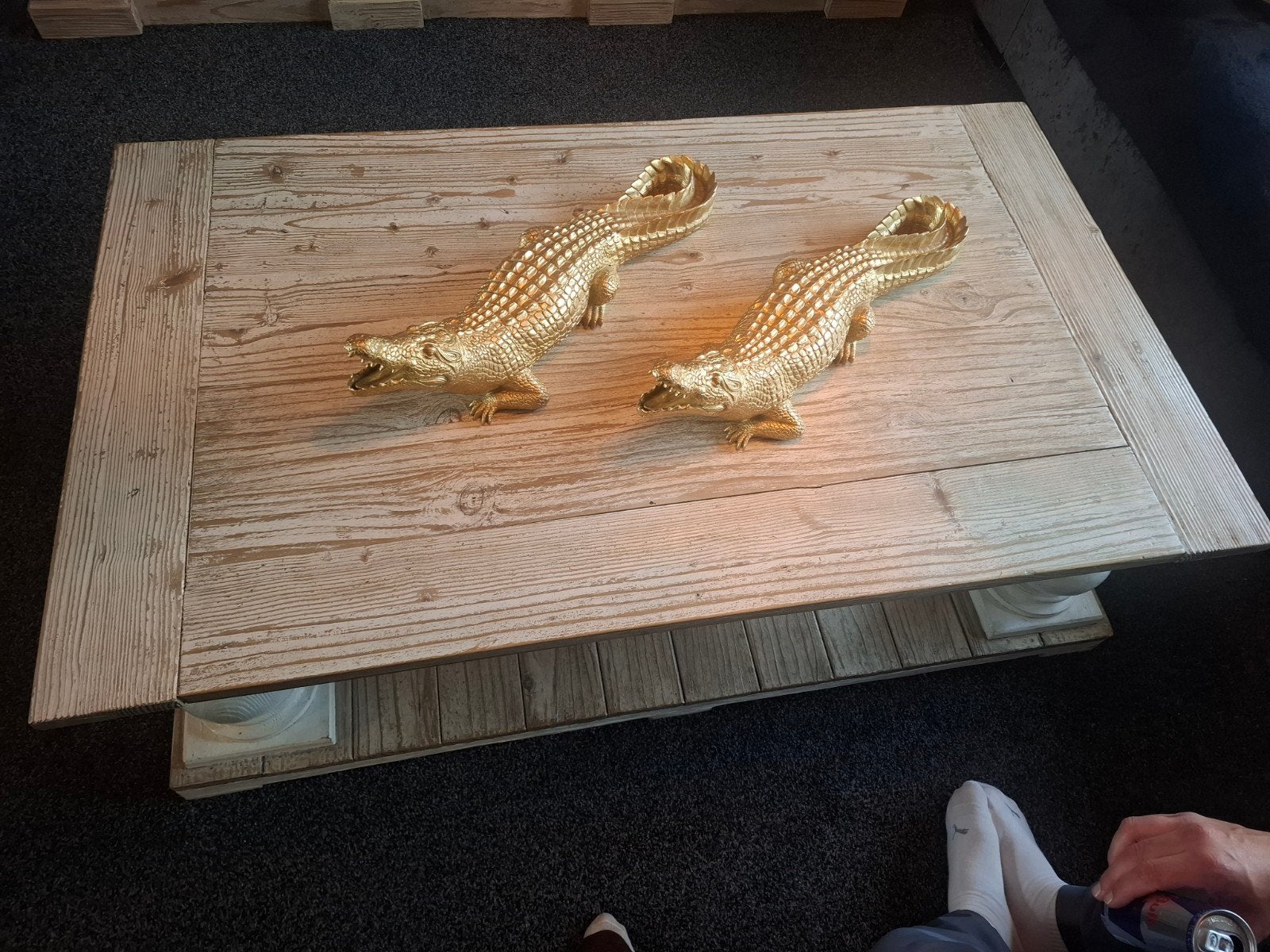 Salontafel, Huis en Inrichting, 100 tot 150 cm, Overige houtsoorten, 50 tot 100 cm, Ophalen of Verzenden