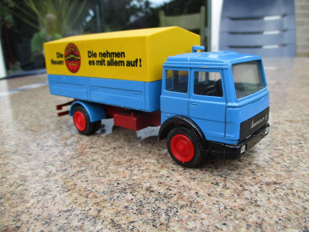Cursor NZG  Magirus / IVECO, Ophalen of Verzenden, Zo goed als nieuw, Bus of Vrachtwagen, NZG