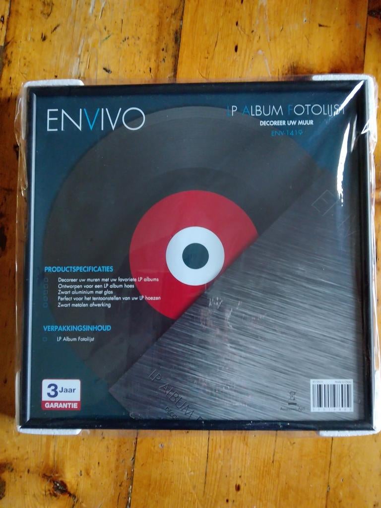 Envivo LP Album Fotolijst - Decoreer uw muur, Ophalen of Verzenden, Nieuw, Fotoalbum-accessoire