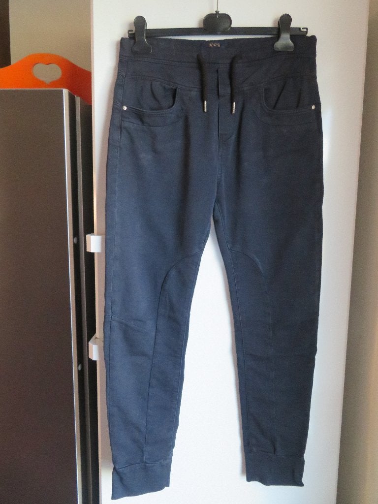 Dames jogging broek, Blauw, Maat 42/44 (L), Zo goed als nieuw, Lang