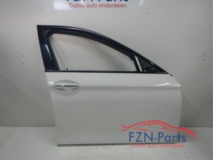 BMW 5-Serie F10 F11 Portier Rechts-Voor Wit, Ophalen of Verzenden, Gebruikt, Voor, Deur