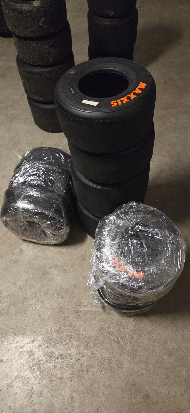 Maxxis Option Banden, Ophalen of Verzenden, Gebruikt, Kart