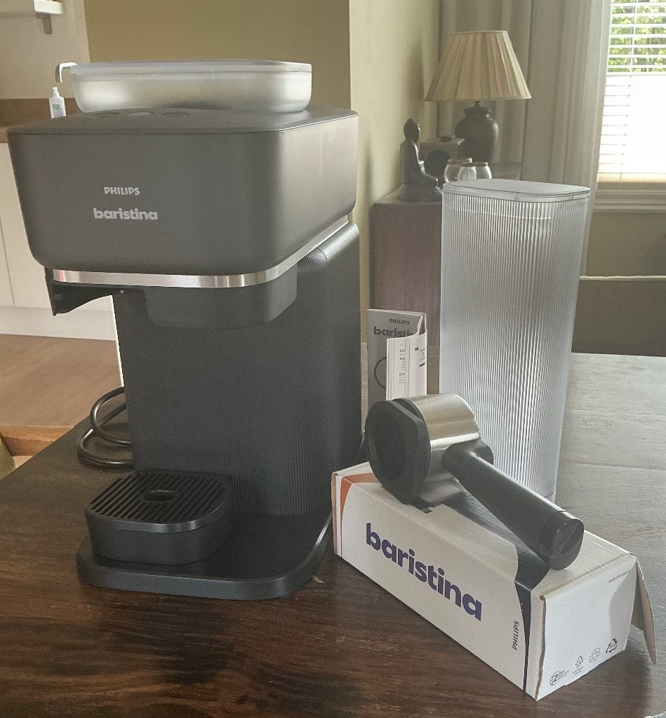 Koffiezetapparaat  Philips Baristina, Ophalen, Afneembaar waterreservoir, Koffiemachine, Koffiebonen