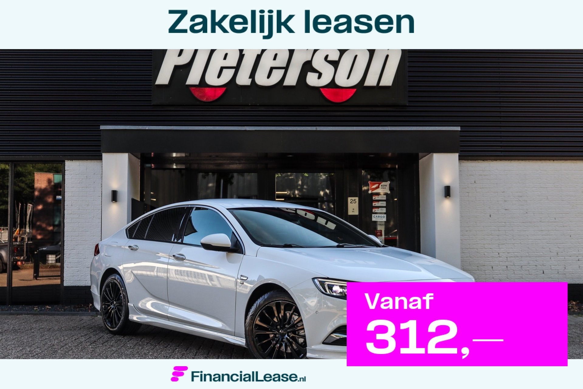 Opel Insignia Grand Sport 1.5 Turbo OPC Line NAP VOL OPTIES, Gebruikt, 4 cilinders, 700 kg, Wit
