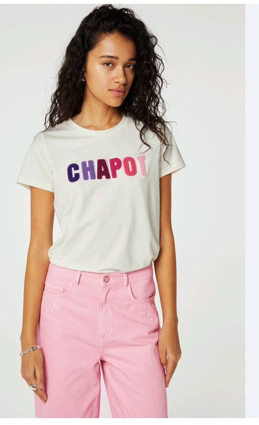 Fabienne Chapot Terrt shirt met opdruk maat M *nieuw *, Maat 38/40 (M), Nieuw, Ophalen of Verzenden, Fabienne Chapot