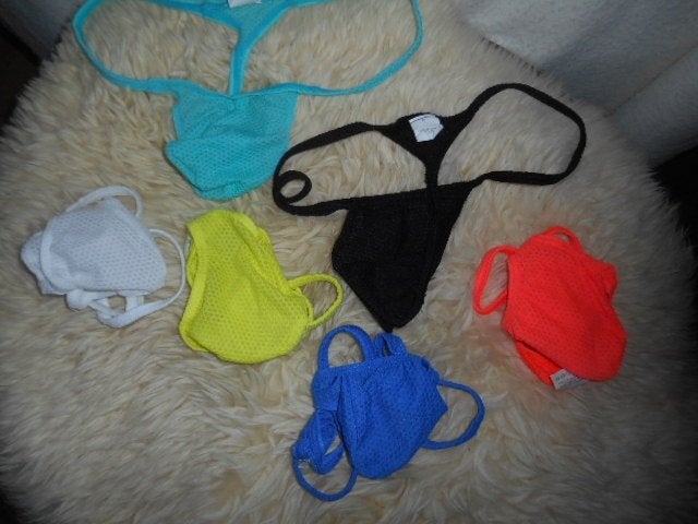 Herenstrings Medium in diverse kleuren, Kleding | Heren, Ondergoed, Verzenden, Meerkleurig, CM, Slip