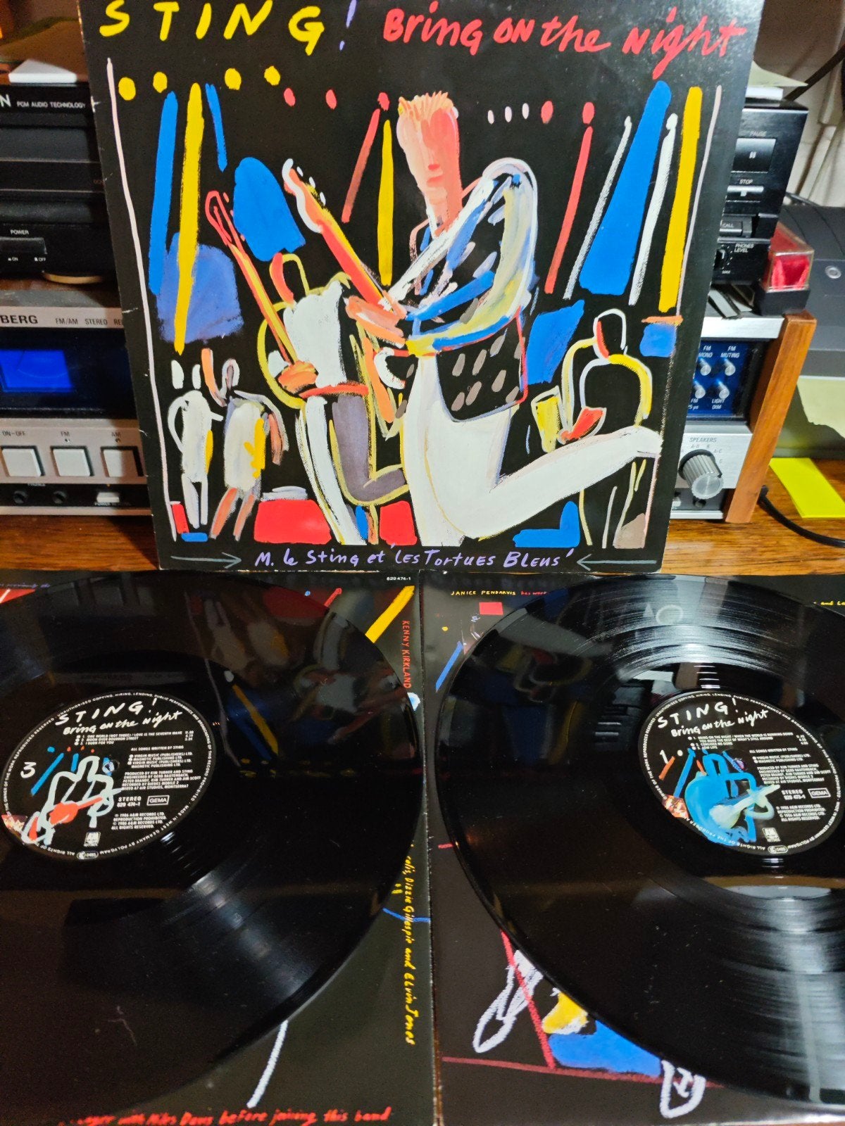 Sting - Bring On The Night Dubbel-LP (1986), Gebruikt, Ophalen of Verzenden, Dubbel-LP, 12 inch