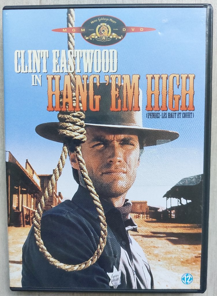 DVD Hang 'em High (1968) Clint Eastwood, Cd's en Dvd's, Ophalen, 1960 tot 1980, Nederlands, Zo goed als nieuw