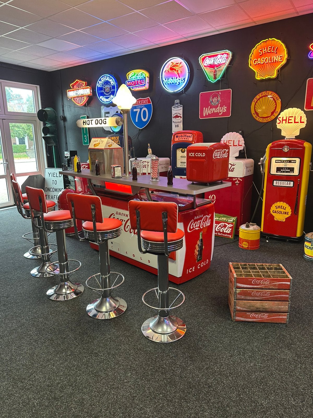 Unieke Amerikaanse 1950’s Cavalier Coca Cola Hot Dog verkoop, Verzamelen, Automaten | Overige, Ophalen, Gebruikt