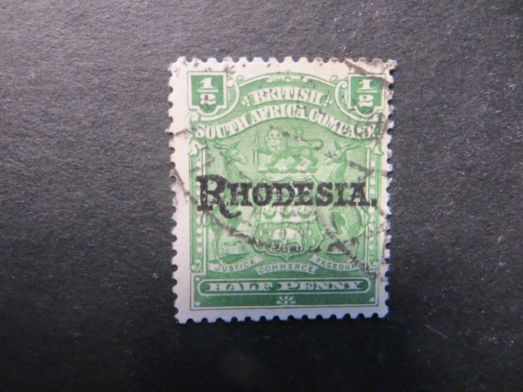 A00338: Rhodesia  1/2 d, Postzegels en Munten, Postzegels | Afrika, Ophalen of Verzenden, Tanzania