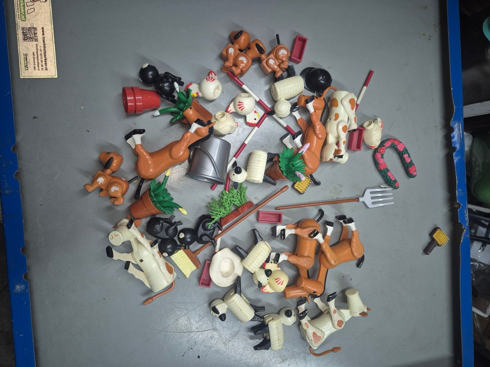 Playmobil boerderij dieren en accessoires, Kinderen en Baby's, Speelgoed | Playmobil, Gebruikt, Losse onderdelen, Ophalen of Verzenden
