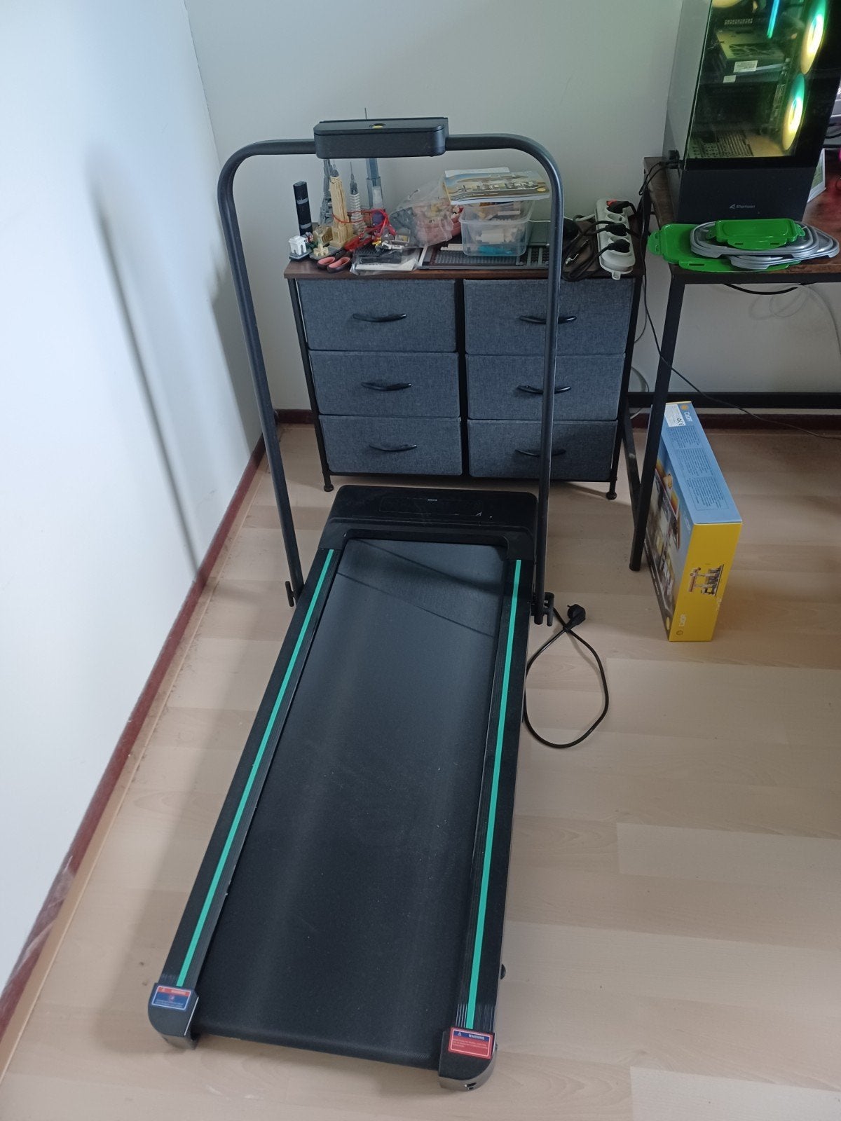 draver  loopband + ondermat, Ophalen, Zo goed als nieuw, Metaal, Loopband