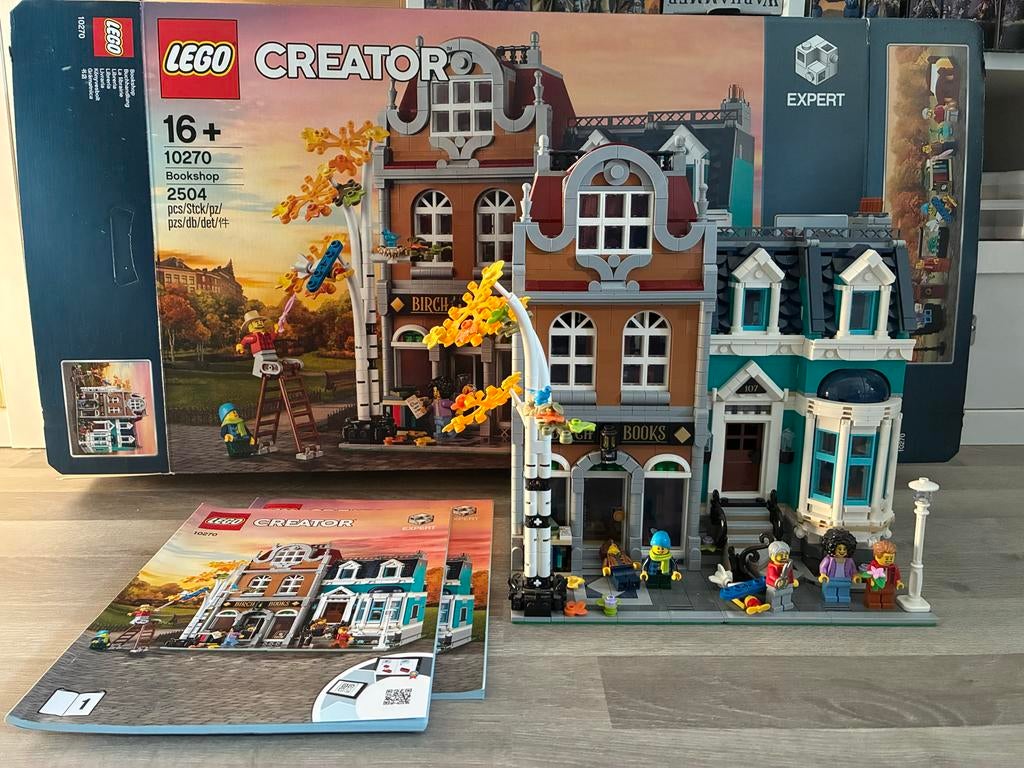 LEGO Creator Expert 10270 Boekhandel, Lego, Ophalen of Verzenden, Zo goed als nieuw, Compleet