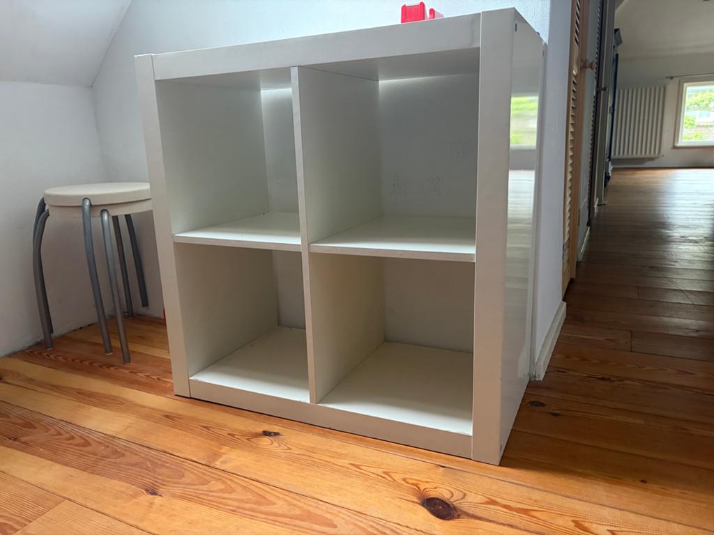 IKEA Expedit/Kallax kast wit 2x2 vakken, Ophalen, Zo goed als nieuw