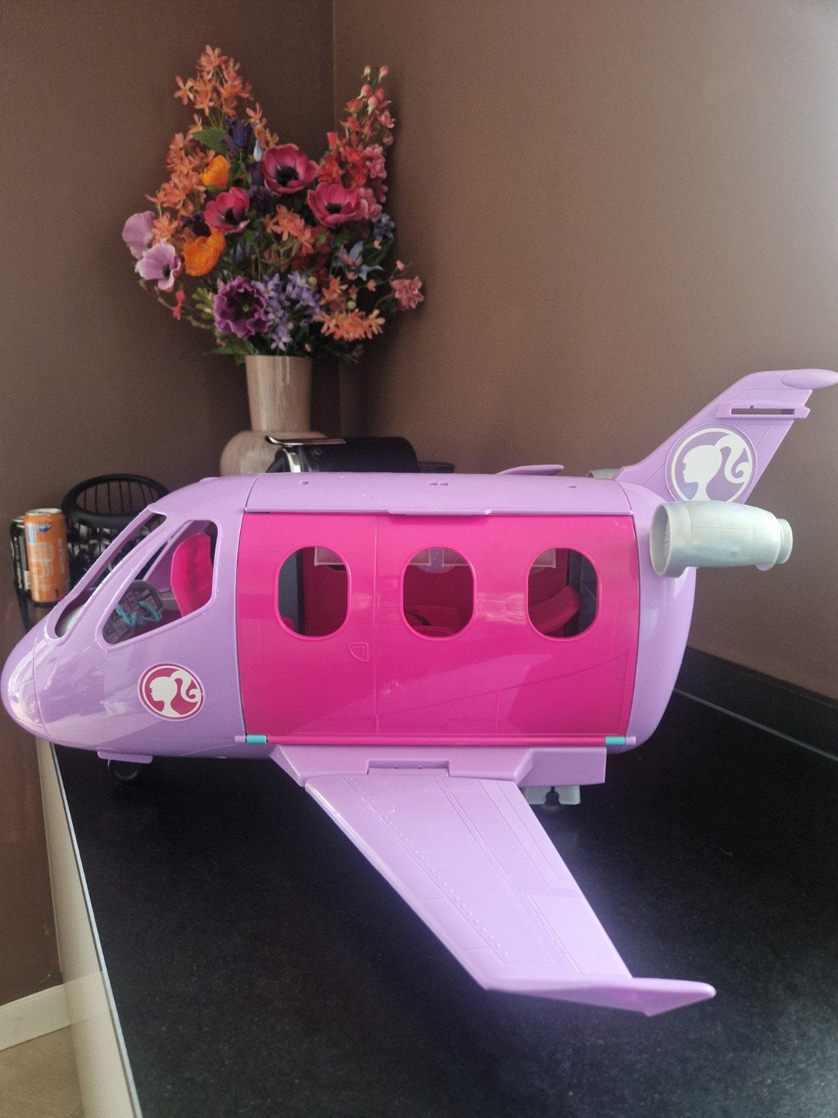 Barbie vliegtuig - Klaar voor avontuur!, Ophalen of Verzenden, Gebruikt