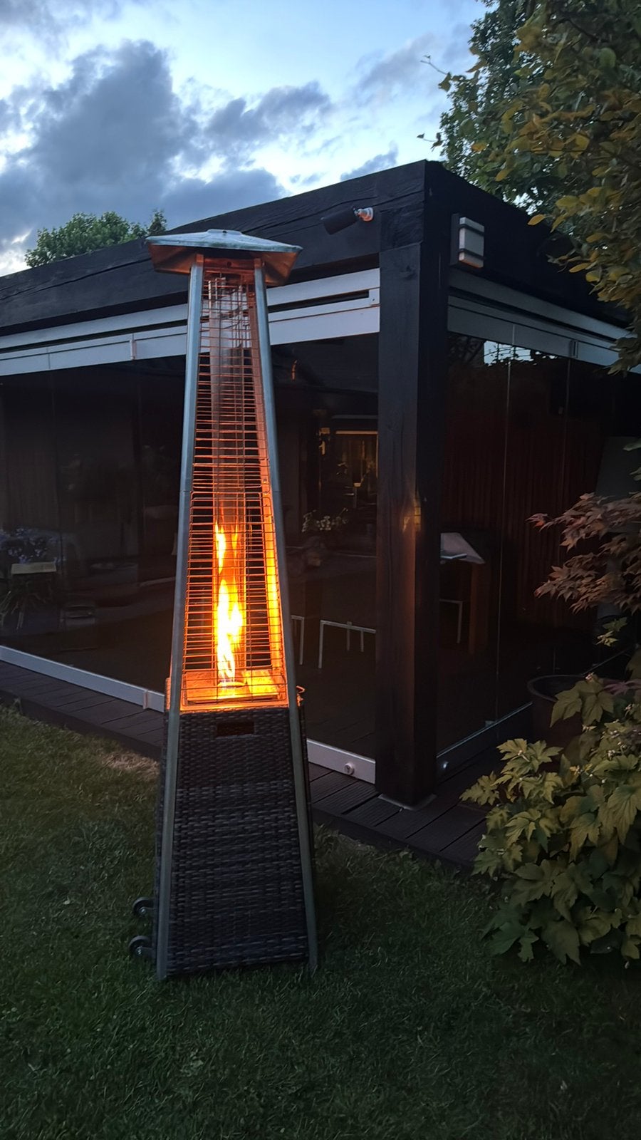 Terrasverwarmer Heather - Gasheater voor buiten Heatzz, Ophalen, Gebruikt, Gas, Vloer