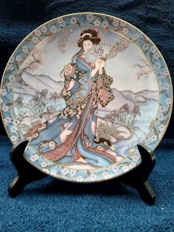 Royal Doulton & Franklin Mint Verzamelbord Marty Noble, Antiek en Kunst, Ophalen of Verzenden