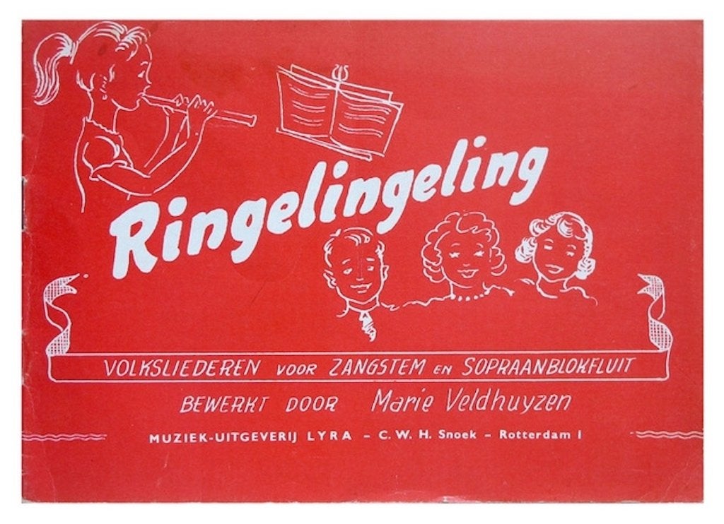 Blokfluitmuziek Kinderliedjes van vroeger Ringelingeling, Ophalen of Verzenden, Gelezen, Marie Veldhuyzen