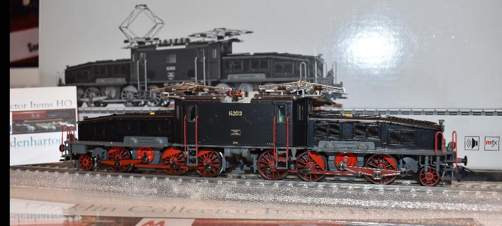 Märklin 37567 "Schwarzes Krokodil" Messe-Lok 2013, Wisselstroom, Locomotief, Ophalen of Verzenden, Zo goed als nieuw